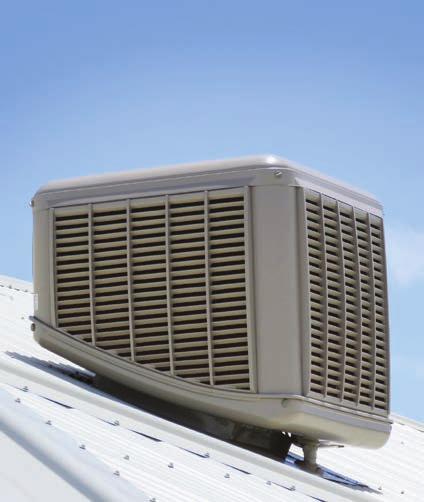 THE COOLBREEZE ADVANTAGE WHY CHOOSE COOLBREEZE? SUPERIOR PERFORMANCE FRESH CLEAN AIR More air and more filter media means greater cooling performance.