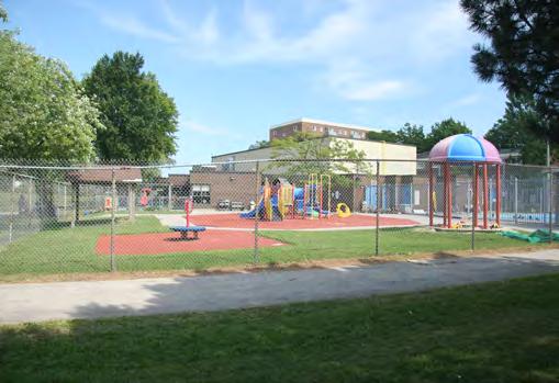 The Toronto District School Board owns the eastwest walkway and it is maintained by the City of Toronto.