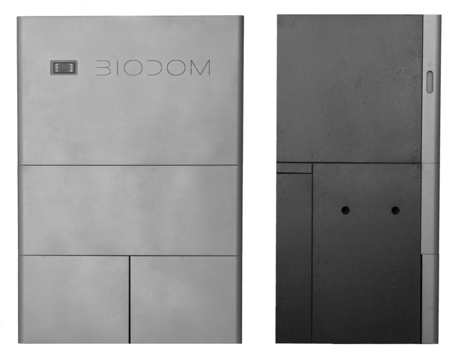 We thank you for your purchase of Biodom boiler. We ask to thoroughly read instructions for use before installing and using your pellet boiler Biodom.