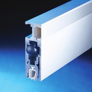 Flexible, quick and easy to install Unique design which enables tolerances between door, bead and glass thickness to be accommodated BS 476: Pt.