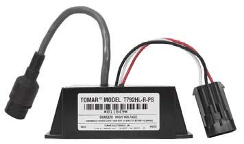 Optical Preemption & Priority Control Systems T792HL Emitter T792HL & T792HL-R OPTICOM COMPATIBLE PREEMPTION EMITTER The TOMAR model T792HL and T792HL R preemption emitters are used on authorized