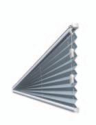 Pleated blinds special shapes, additional options /measuring instructions Other special shapes, such as the units described below, are available.