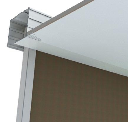 motorised blinds, a cable containment profile keeps the power and control