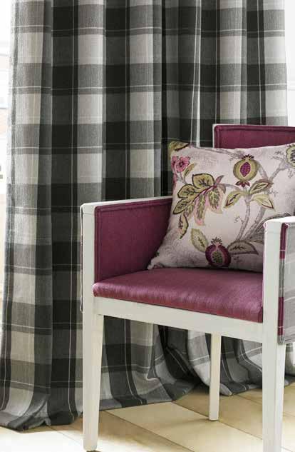 various finishes such as cushion covers and tie backs, our range of made to measure