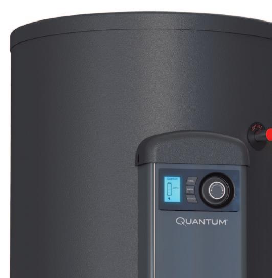 Introducing the Quantum water cylinder Unparalleled performance. The Quantum cylinder is a class-leading and intuitive, smart energy storage water vessel.