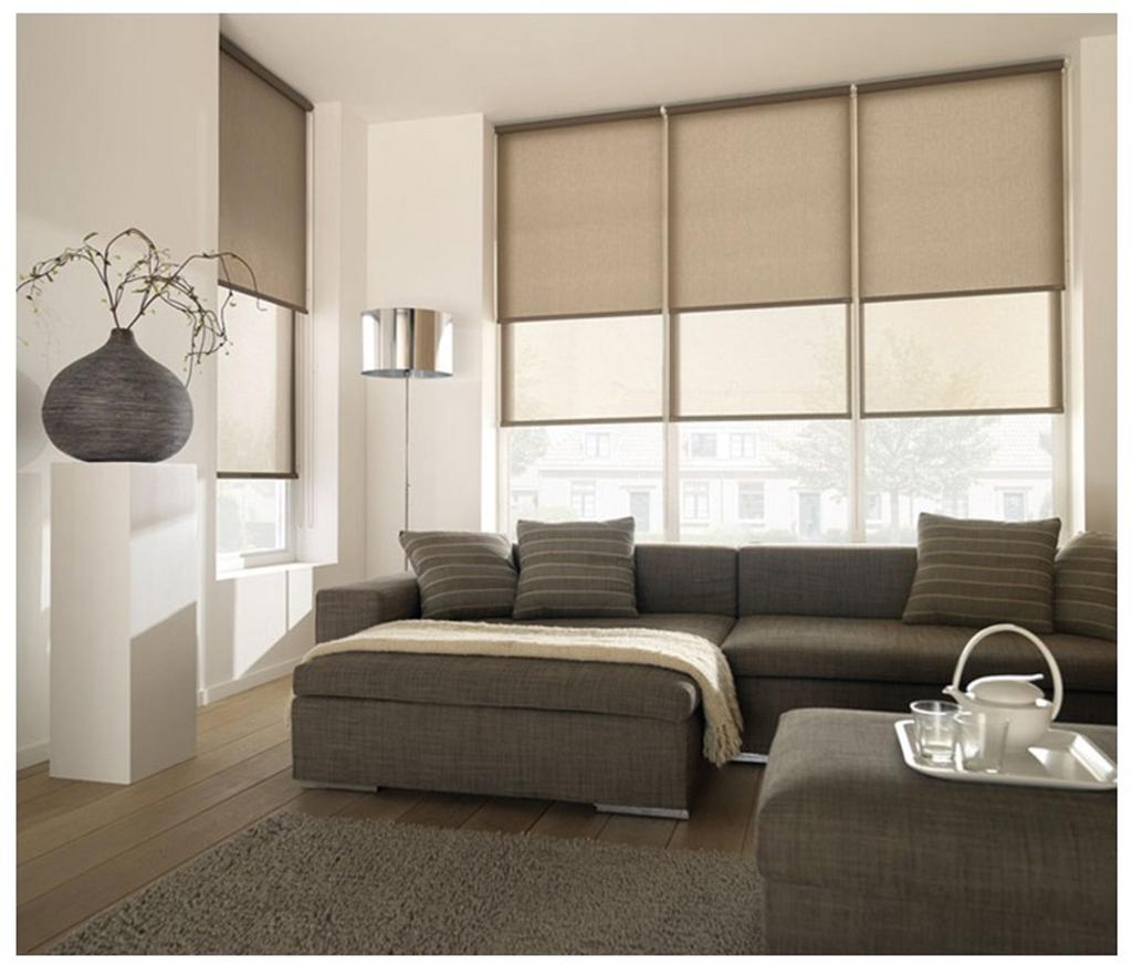 Sheer fabric can be replaced with translucent fabric, which only lets in light with no visual either way.