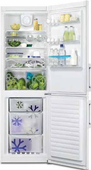 FREESTANDING COOLING: FROST FREE FRIDGE-FREEZERS FREESTANDING COOLING: FRIDGE-FREEZERS ZRB34426WA / XA ZRB24100WA / XA A++ 60 185 175 227 199 ltr 110 111 ltr Airflow FROST FREE LED A+ 55.