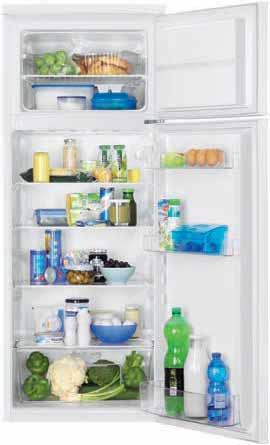 Save money with this energy effi cient A+ rated model Auto fridge defrost The Space+ salad drawer allows you to store even the largest vegetable items 1 full width wire freezer shelf 3 height