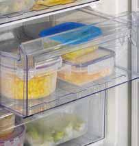 No more opening and closing freezer drawers to check what s inside these are transparent, so you can see what you have in stock at a glance.