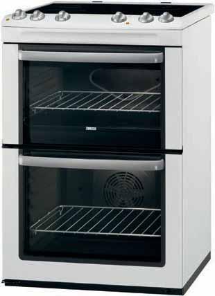 FREESTANDING COOKING: ELECTRIC COOKERS ZCV667MXC / NC / ZCV665MWC ZCV668MW / X / N AA 60 XXL AUTO AA 60 XXL MINUTE MINDER Ideal if you want to come home to a hot meal, Auto Cook is a fully
