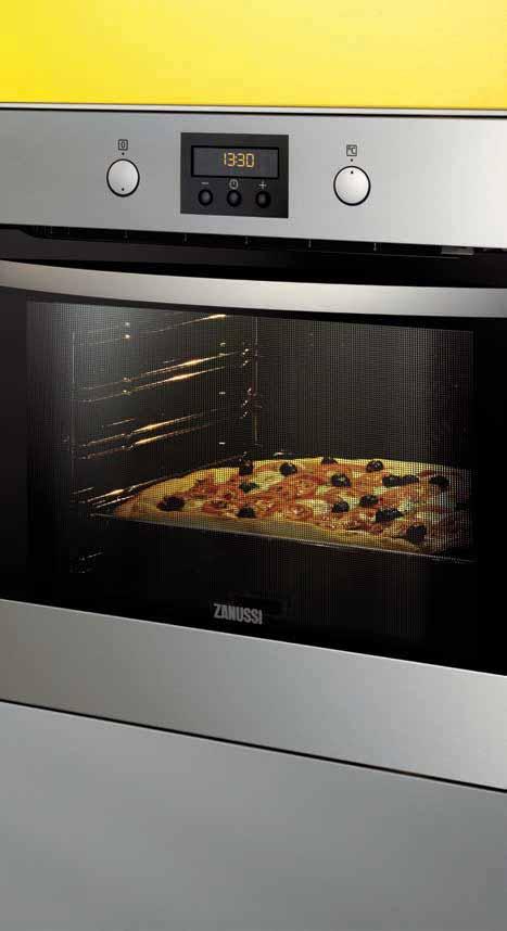 BUILT-IN OVENS MADE EASY SCAN WITH COOK MORE IN ONE GO THE OVEN CLEANS ITSELF Never scrub again!