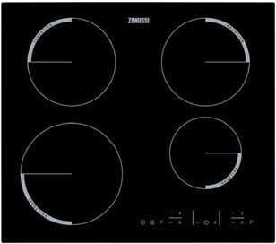 COOKING: INDUCTION HOBS ZEM6740FBA ZEL6640FBV 60 INDUCTION 60 INDUCTION This Easy Flex Hob gives you all the added benefi ts of induction fast boliling time, more resposive when cooling down, easy to