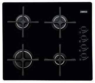 For a chic contemporary look, this gas on glass hob will enhance the style of your kitchen.