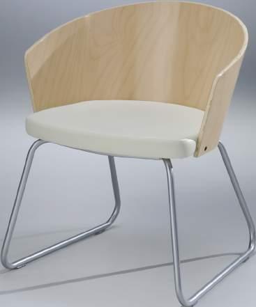 Our Inessa H, I, U1 and U2 Series chairs will also be available in a variety of wood shells