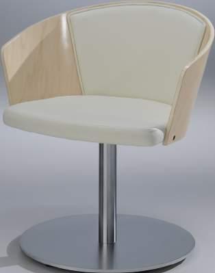 Options include a finished wood shell, a finished wood shell with upholstered inner back pad