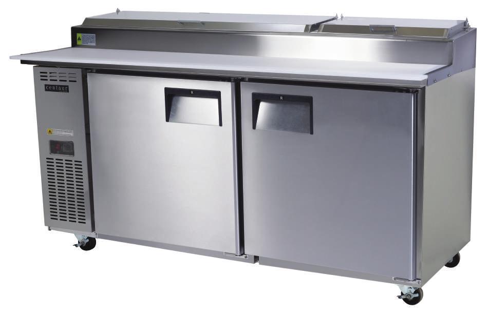 CENTAUR SERIES Standard Range Food Service / Pizza and Sandwich The Centaur series has been designed with a heavy duty construction to meet the demands of busy kitchens, cafes and pizza