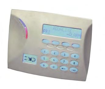 Aqualite TM keypads classic function meets innovative design The Aqualite cool blue radiance delivers high-tech design to any residential or commercial installation.