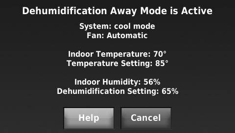 4. Select the terminals wired to the Whole House Dehumidifier. See Fig. 225. 7. Set the desired lockout option. See Fig. 228. Fig. 225. 5. Select the system mode(s) to allow dehumidification. See Fig. 226.