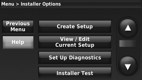 When you have completed Installer Setup (see Installer Options beginning on page 21), you will be asked to finish setting up Diagnostics.