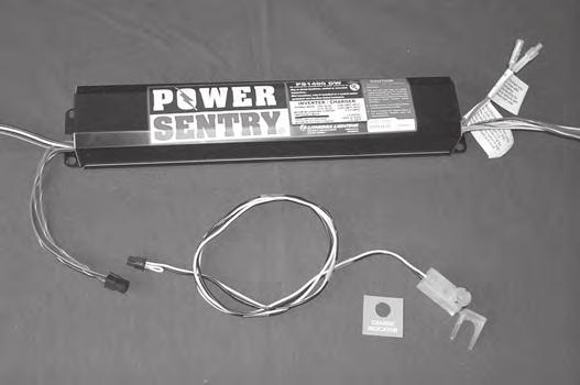 INSTALLATION INSTRUCTIONS EMERGENCY FLUORESCENT BATTERY PACK MODEL PS300, PS600, PS1400 CAUTION: For safety and proper operation, read and follow instructions carefully before installation.