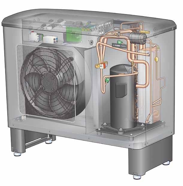 What makes the NIBE F2015 & F2025 such an efficient and versatile heat pump?