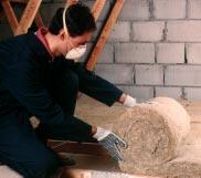 Roof insulation PITCHE ROOFS WITH LOFTS Loft insulation is the easiest and most cost-effective energy efficiency measure INSTALLATION Insulation is laid between and over the ceiling joists in the