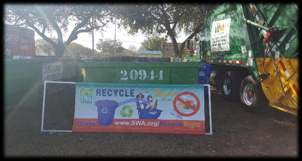 Recycle Right Sponsorship Elements Report of