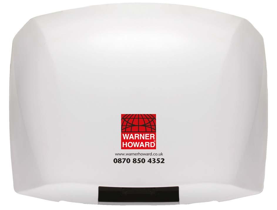 ENTRY LEVEL OFF-SITE WARRANTY 1YEAR OFF-SITE WARRANTY SM48 The SM48 hand dryer is designed for small or lower use washrooms and offers excellent value and good performance at a price that suits