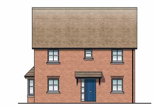 Housing will be two storeys in height, apart from a small two and a half storey apartment building proposed to face Curdridge Lane which would relate to the larger buildings on this road.