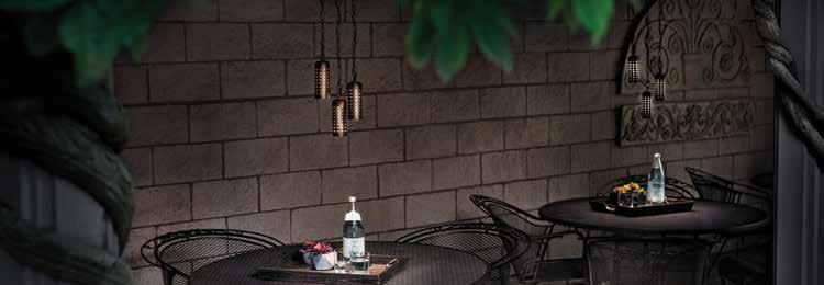 Features & Benefits Create your ideal lighting layout with: Accent, Path, Deck, Wall-Wash and In-Ground fixtures Finish presents a natural vintage look and feel with brown and gold undertones that