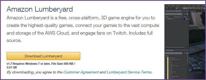 Tutorial: How to Download and Install Lumberyard v1.9.0.