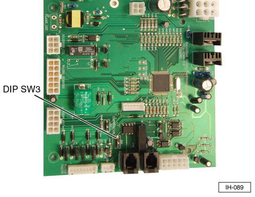 8. Multiple Units 8.1 Modes of Operation 2. Remove the front covers and locate the main circuit boards on the first and last units.