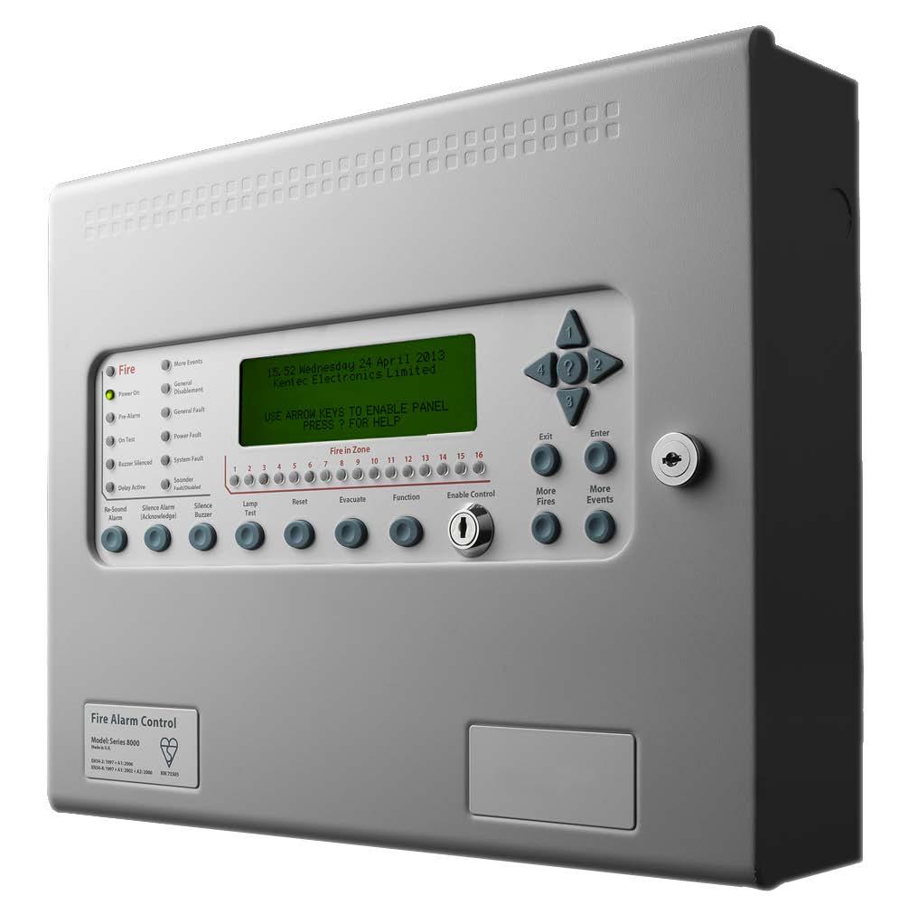 Syncro AS Control Panel Overview The FireCell Syncro AS is a versatile range of open protocol Fire Control Panels.