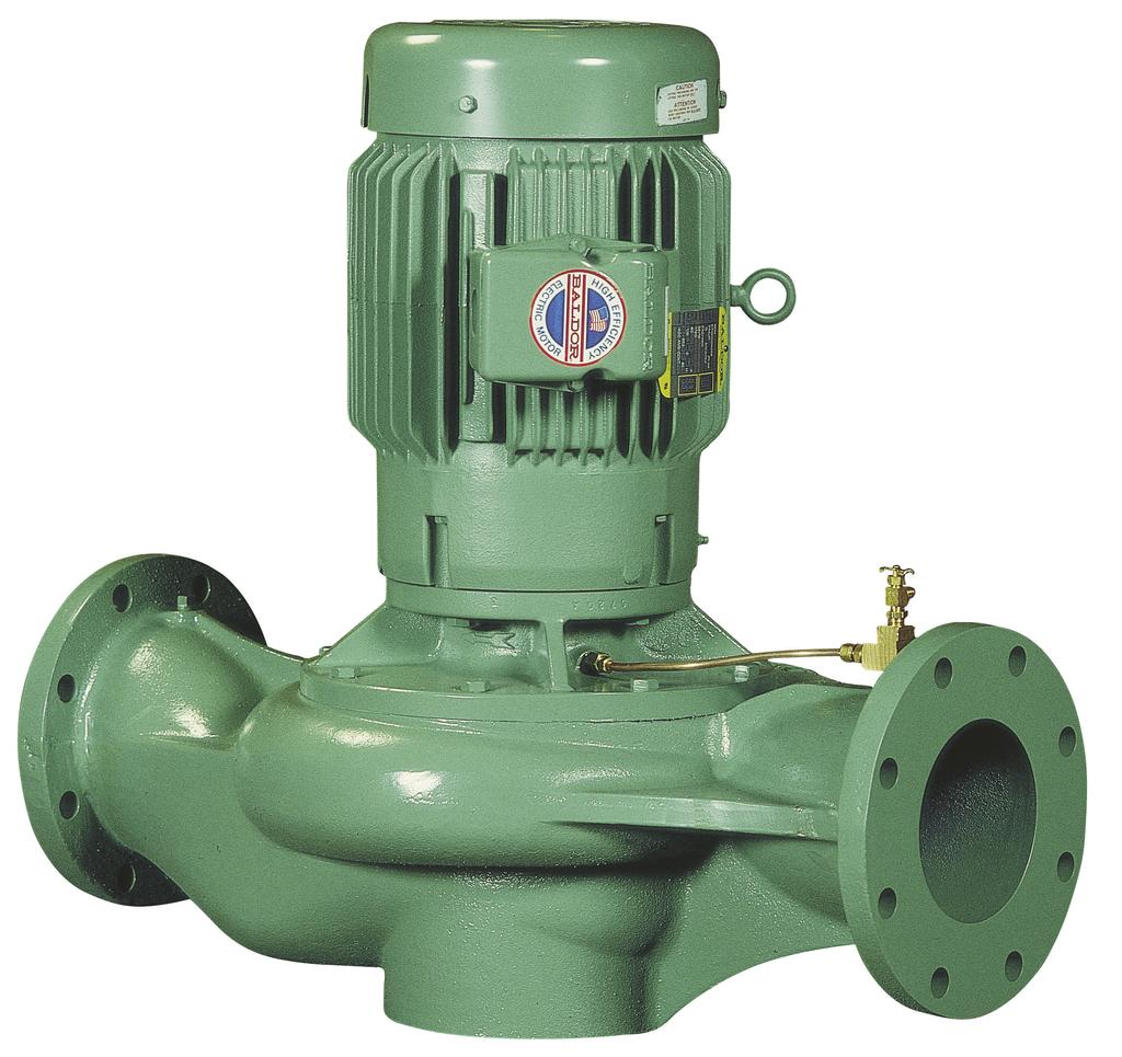 Water Circulation Pumps & Circulators KV Vertical Inline Pumps Taco Vertical Inline Pumps meet the latest standards for hydraulic performance and