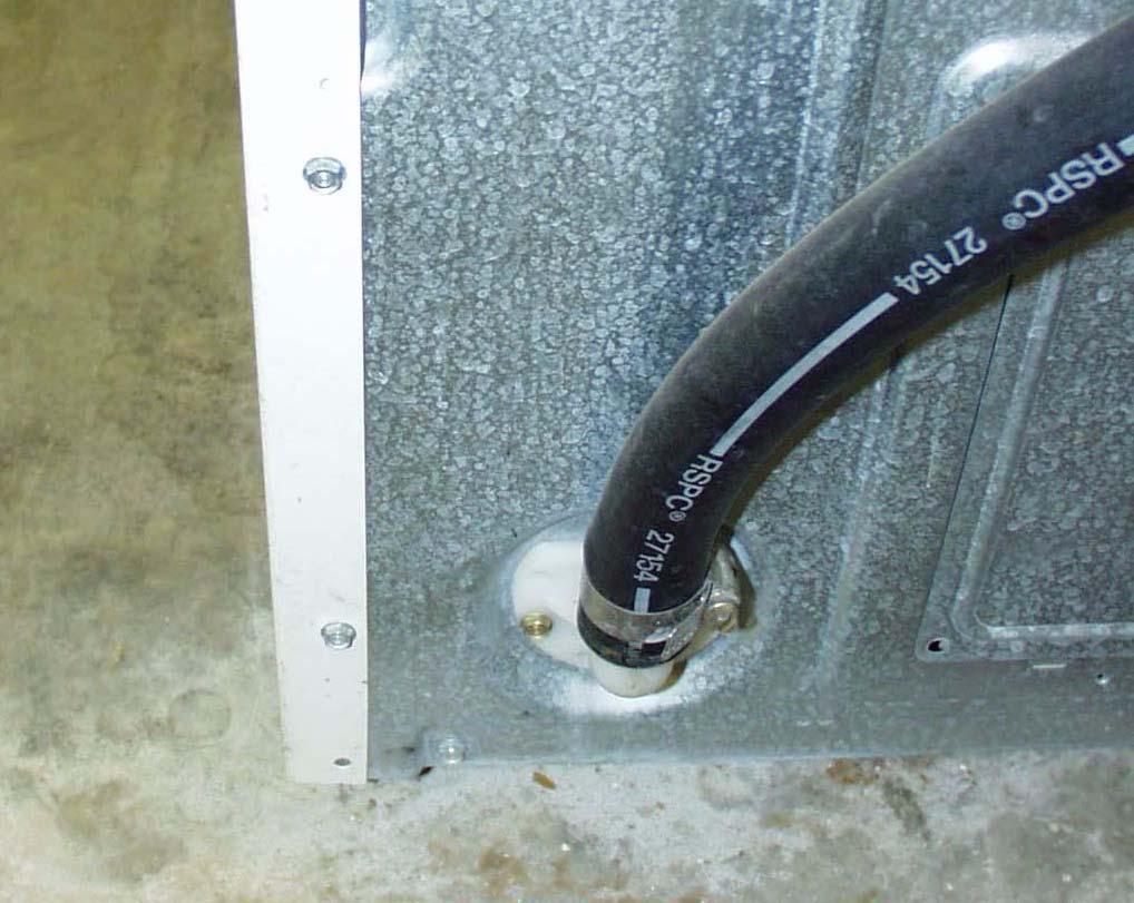Monthly b. Check drain hose co