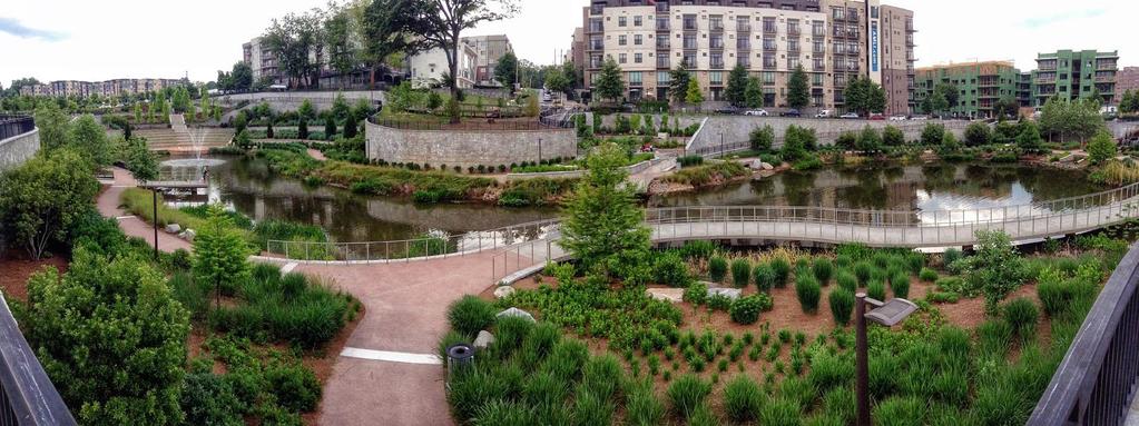 Case Study: Fourth Ward Park, Atlanta, GA Urban revitalization through water quality and flood