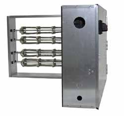 EH SERIES NEW ELECTRIC DUCT HEATER SPECIFICATIONS Heater Type: Electric Duct Heater Typical KW Range: 61 175 kw Standard Features: A disconnecting magnetic control contactor per stage or each 8 Amp