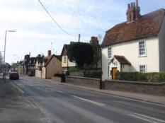 Main Road, Kings Arms Public House Sixteenth or seventeenth century timber framed Inn (figure 28). Exposed timber framing to the first floor.