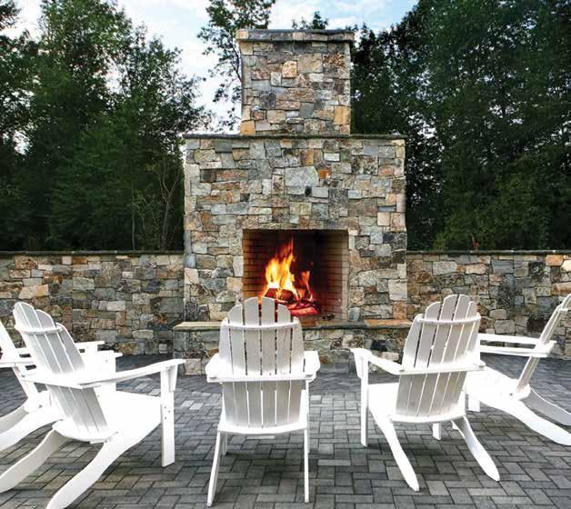 1 1. Fireplace and Walls: Glacier Mountain Natural