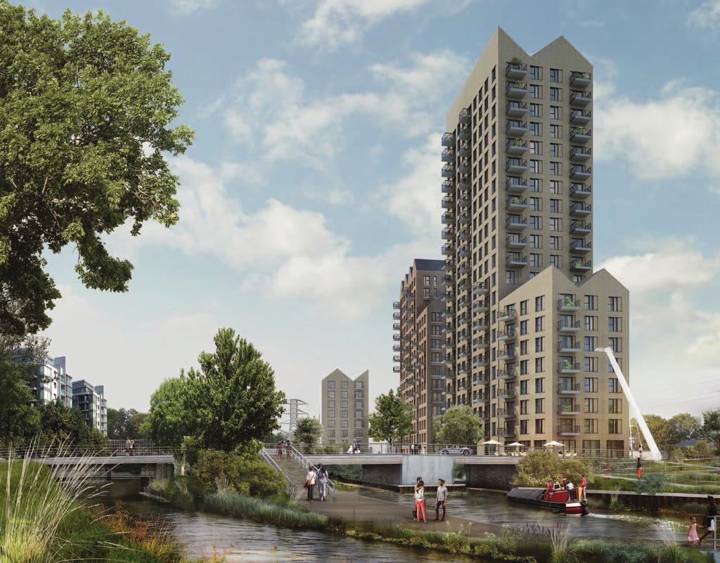 HALE WHARF ARCHITECTUR AL INFLUENCES In designing the new homes for Hale Wharf, project