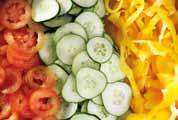 slice up to 150 kg of vegetables per hour or