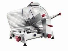 Dito Sama Product Catalogue 59 End Users: Restaurants / Hotels / Small catering facilities / Retail / Supermarkets / Delies DMSL25B: Light duty gravity slicer 250mm, belt transmission DMSG30B: 300 mm