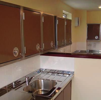 worktops to sit alongside the existing units Pland had supplied 10 years earlier.