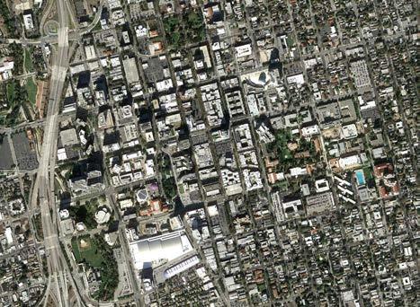 Aerial view of Downtown San Jose 1 San Pedro Square gateway 2 Paseo de San Antonio 3 1 GUIDING GOALS OF THE DOWNTOWN SAN JOSE STREET LIFE PLAN Based on its mission to improve quality