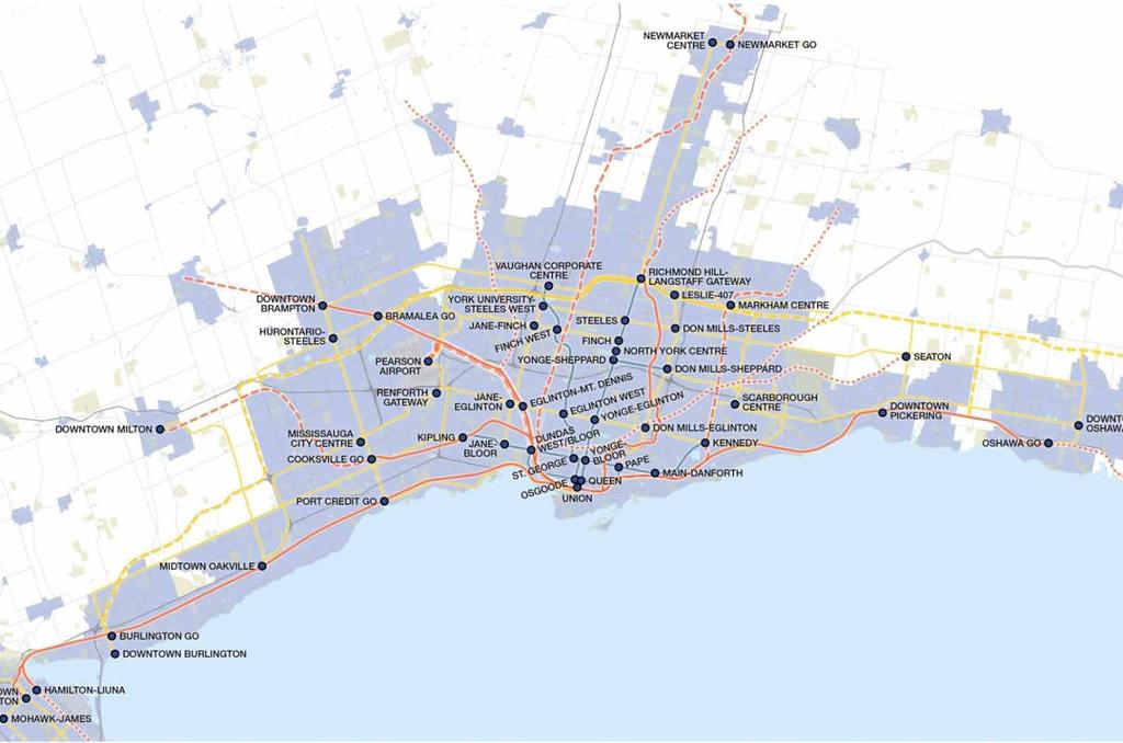 2 MOBILITY HUBS AND THE BIG MOVE WHAT IS A MOBILITY HUB? Mobility hubs are neighbourhoods located around major transit stations.