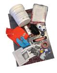 Our DIY kits provide everything you need from goggles and coveralls to drop sheets