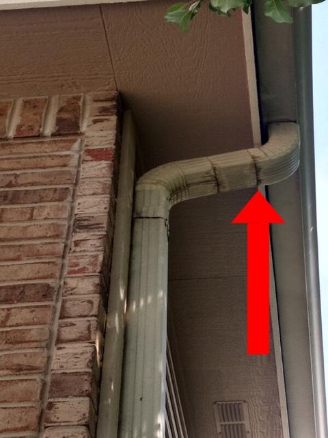 Recommend monitoring downspouts for leaks at joints and sealing if necessary Windows Windows- X Metal Windows- Screens X