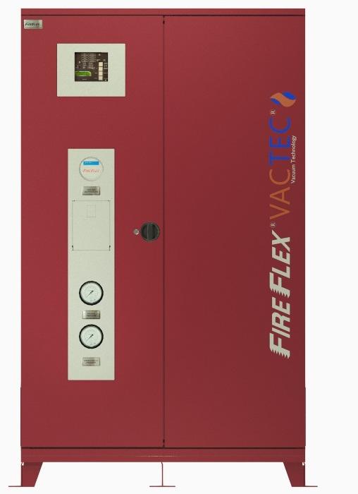 FIREFLEX VACTEC description This FIREFLEX VACTEC integrated fire protection system consists of a vacuum system trim totally pre-assembled, prewired and factory tested.
