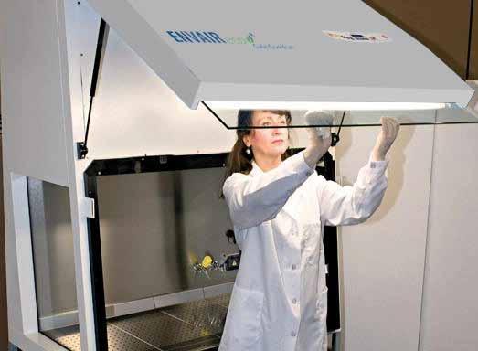 Respect for the environment motivates ENVAIR to manufacture laminar-flow, cytotoxic drug safety cabinets and microbiological safety cabinets possessing ultra-low environmental impact, by utilizing: