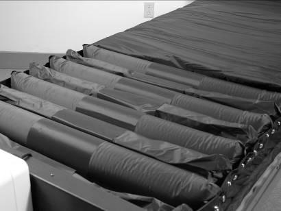 DESCRIPTION OF THE DEVICE: The Sapphire Series 800 Mattress Replacement System consists of a control unit, power cord, a Low Air Loss Mattress and a waterproof, vapor permeable, easy-to-clean cover.